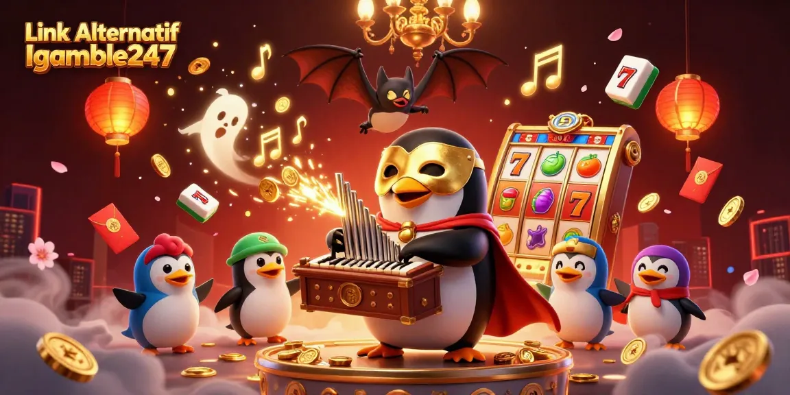 Unleash thrilling wins with Link Alternatif Igamble247, showcasing dynamic slots and vibrant casino elements.