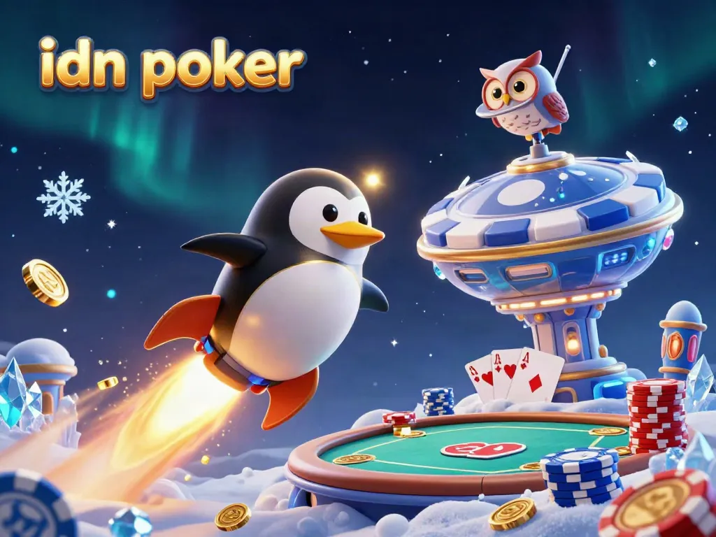 Experience idn poker action in a vibrant, dynamic 3D casino space adventure.