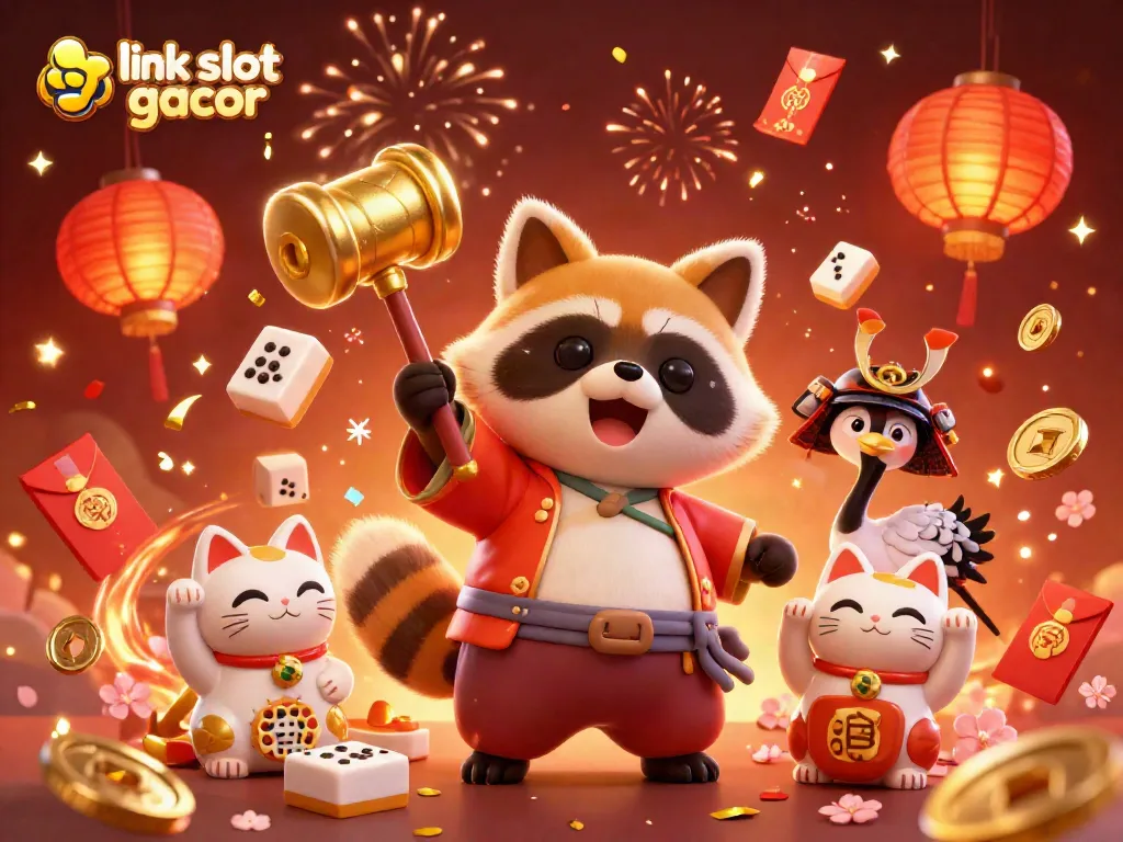 Engage in the thrill of link slot gacor with an all-star cast of festive characters and dynamic casino elements.