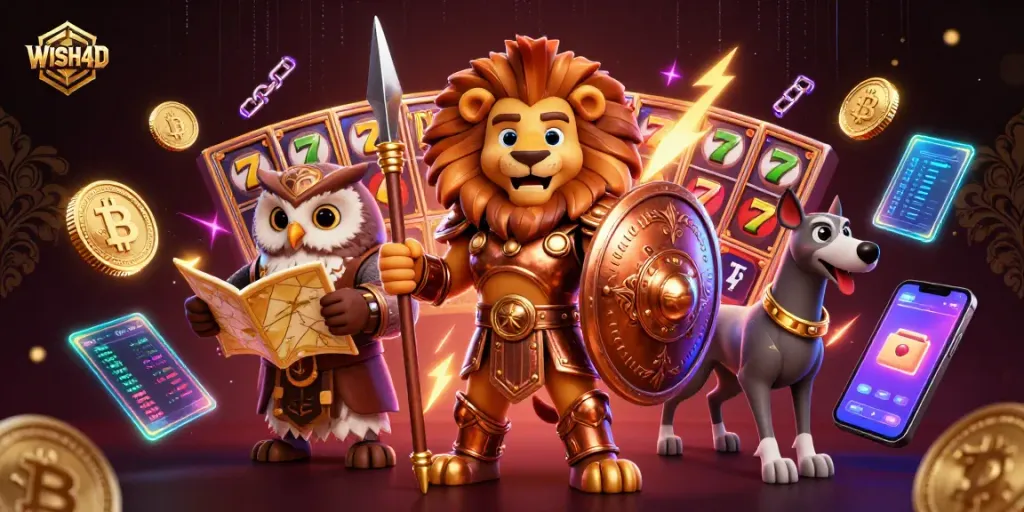 Engage in winning strategies with WISH4D's dynamic gaming experience featuring exciting slot elements.