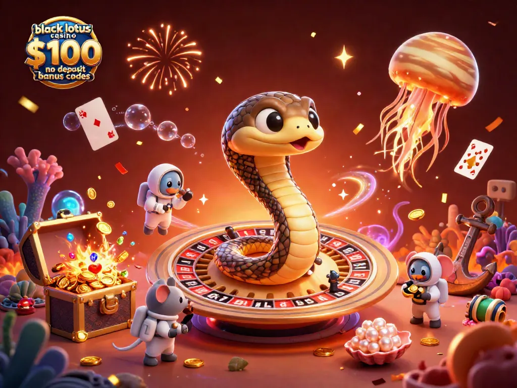 Claim exciting rewards with black lotus casino $100 no deposit bonus codes while gaming with tiny astronaut mice!