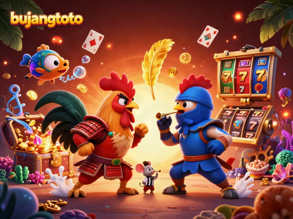 Experience the excitement of bujangtoto with engaging slot reels and dynamic gambling elements