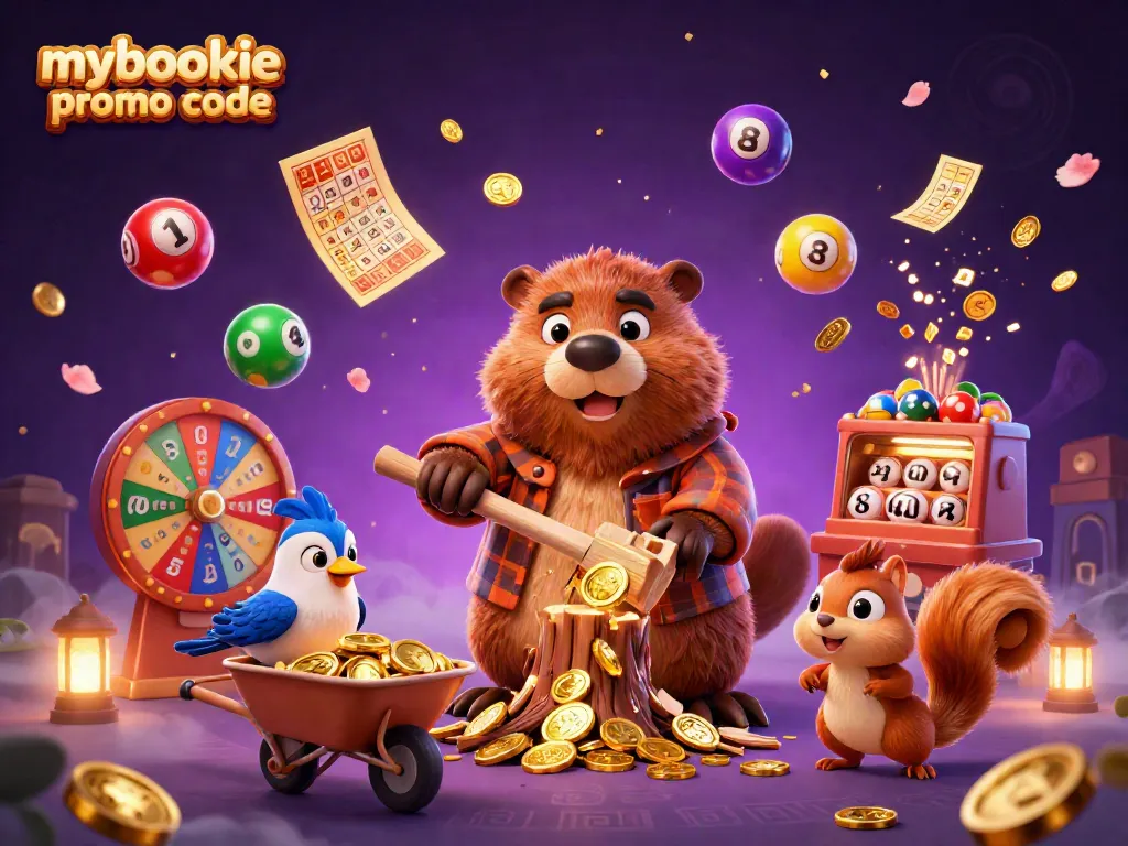 Engage with the latest mybookie promo code offers while enjoying a vibrant casino-themed scene.