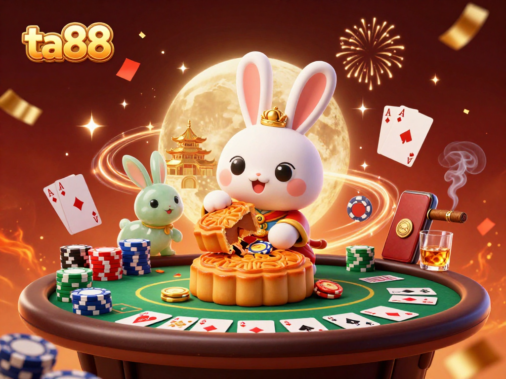 Experience exciting gaming at ta88 with thrilling poker chips and festive casino elements.