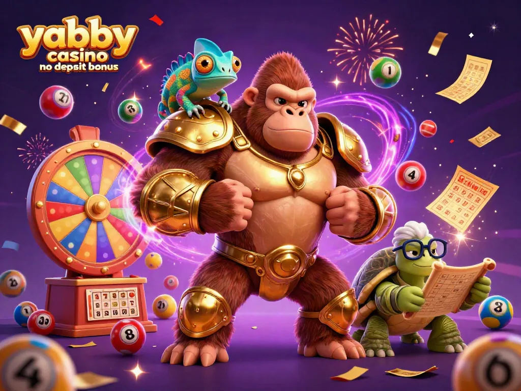 Experience the excitement of Yabby Casino no deposit bonus with vibrant characters and dynamic game elements.