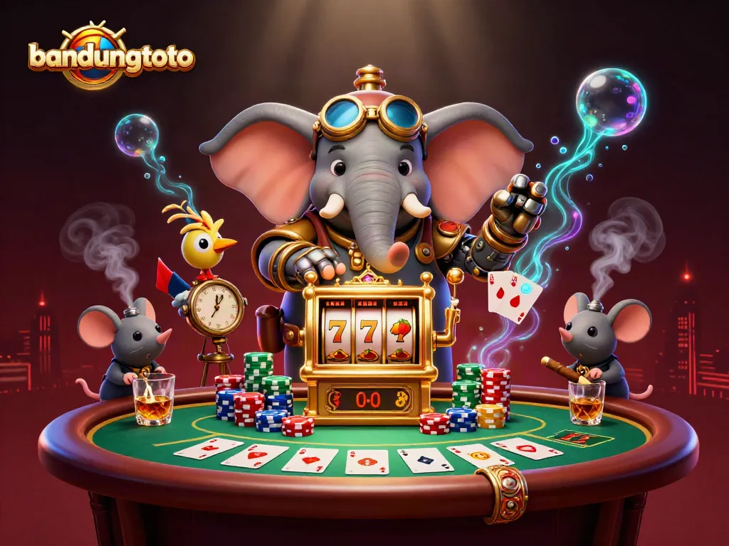 Bandungtoto showcases an engaging steampunk-themed online slots experience with unique characters.