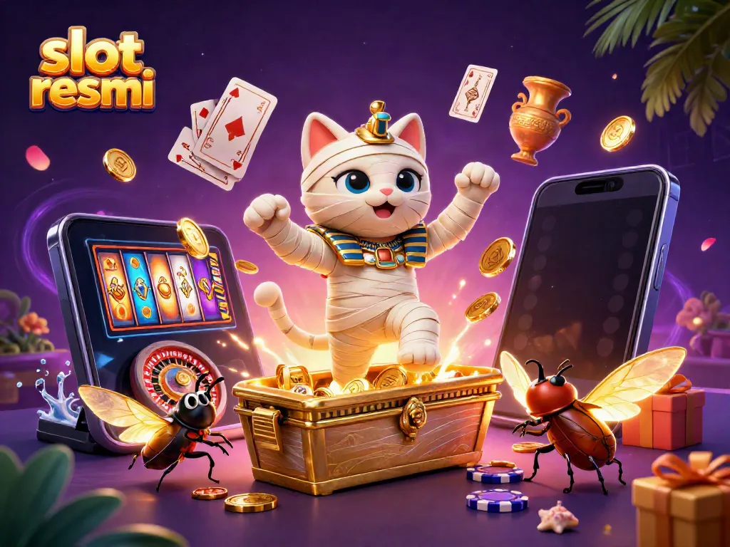 Engage in an exhilarating slot resmi adventure with dynamic characters and casino elements bursting with energy.
